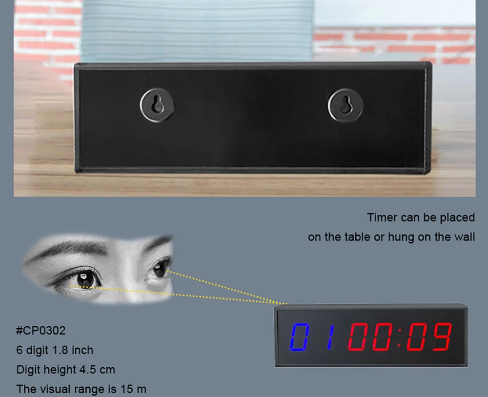 small gym clock x5 small gym clock x5